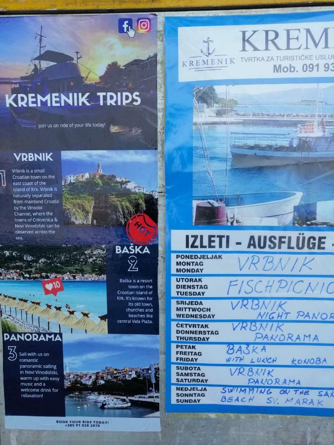 Apartments Klenovica Jadranka Cacic ภายนอก รูปภาพ